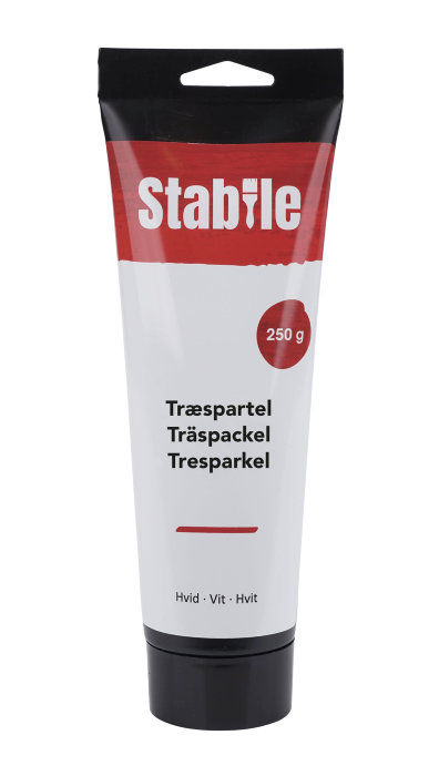 Træspartel hvid 250 gram - Stabile